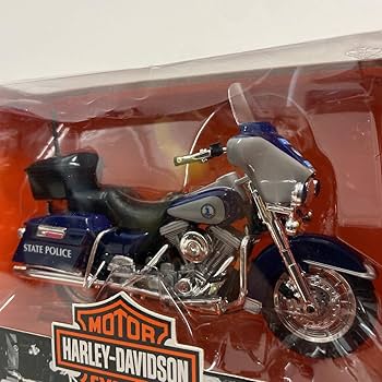 Amazon | Maisto 1/18 HARLEY-DAVIDSON State Police eighty